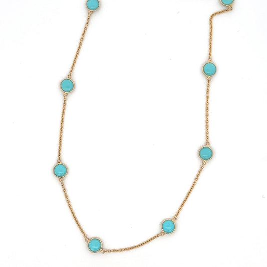 Turquoise By the Yard Necklace