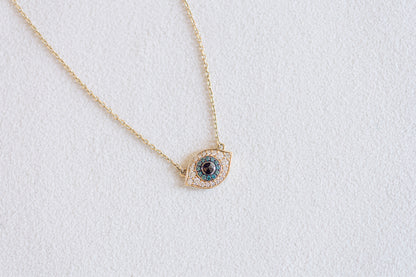 Small Evil Eye Necklace