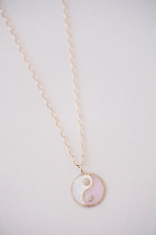 Pink Balance Necklace